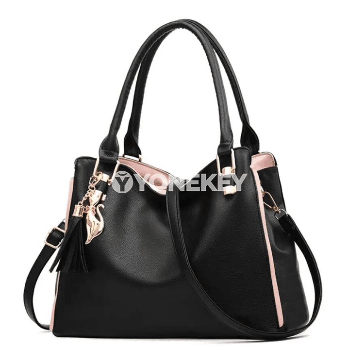 Zenanlar üçin döwrebap messenger sumka, tutawaçly model