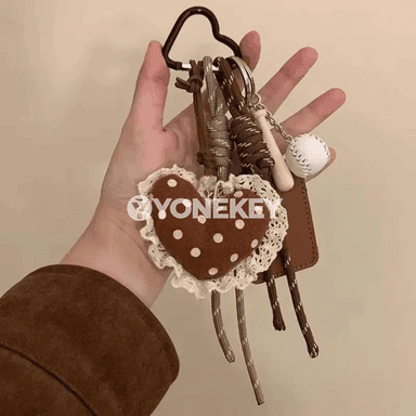 Aýal-gyzlar üçin ýüpli moda açar asgyjy, sumka bezegi