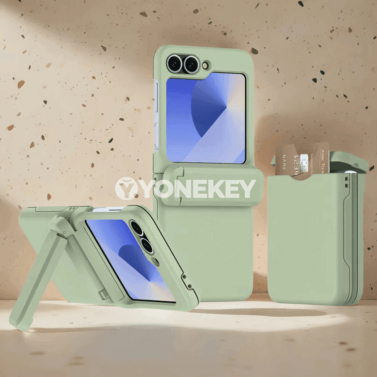 Samsung Galaxy Z Flip 5/6 üçin gapjykly gysylyp açylýan gorag örtük