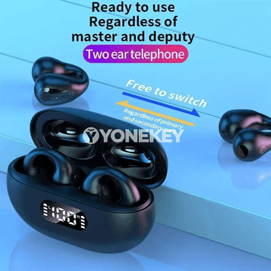 CHUBAN simsiz Bluetooth gulaklyk, sport üçin qulaq üstü görnüş