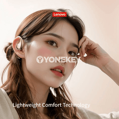 Lenovo XT53 simsiz gulak ädimli nauşnikler, Bluetooth 5.4, uzyn batareýaly