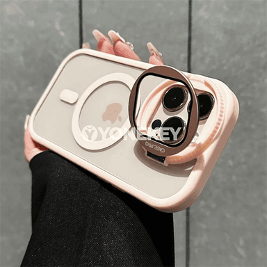 iPhone 11–16 üçin magnitli holderli aýdyň kamera gapagy