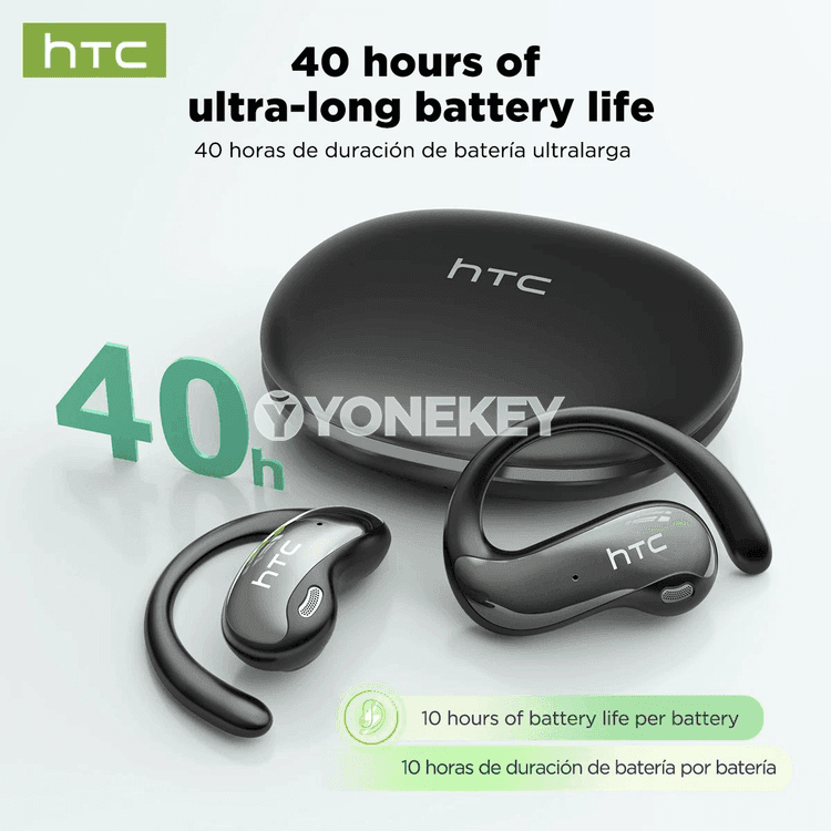 HTC NE19 Bluetooth simsiz gulak içi sport nauşnikler