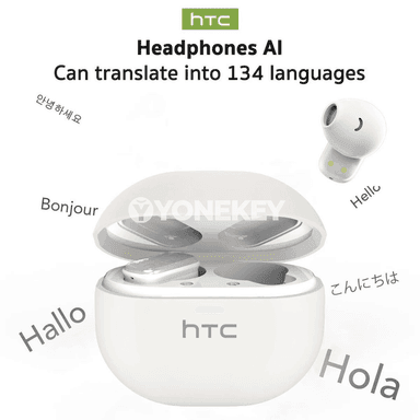 Bluetooth 6.0 AI terjimeçi nauşnikler, 135 dil, simsiz