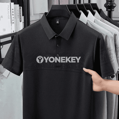 Erkekler üçin tomusky polo futbolka, ýeňil, dem alýan, rahat stil