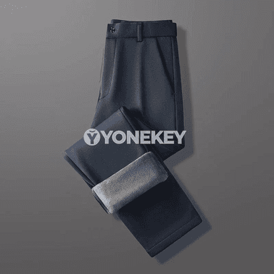 Erkekler üçin ýyly gyş klassik balak, ýokarky tertipli forma