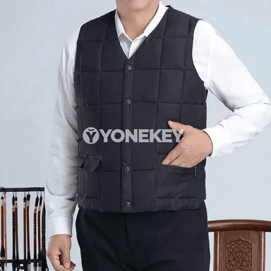 Erkekler üçin ýeňil ýyly jeleke, ýaşyl we goýy gök görnüşler