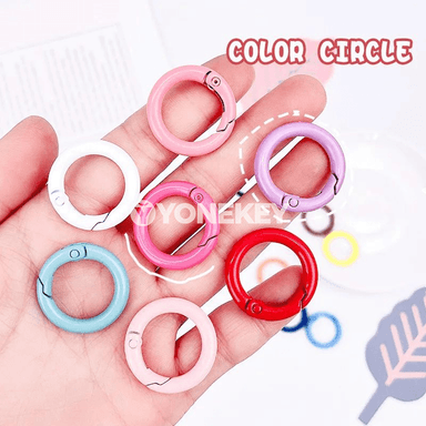 23 mm metal açylýan halka gysgyçlar — 10/50 sany