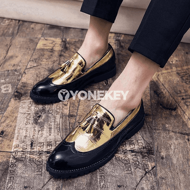 Klassik erkek loafers köwüşler, iş we sypaýy geýim üçin