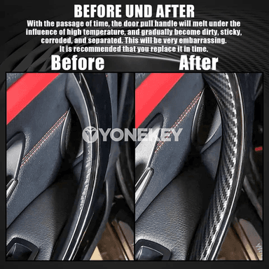 BMW F30/F31/F32/F34/F36 üçin içki gapy tutawaç örtügi