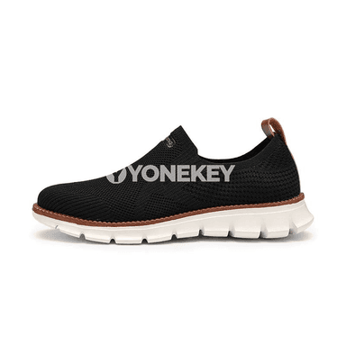 Erkekler üçin dem alýan mesh loafers, ýeňil tomus krossowkalar