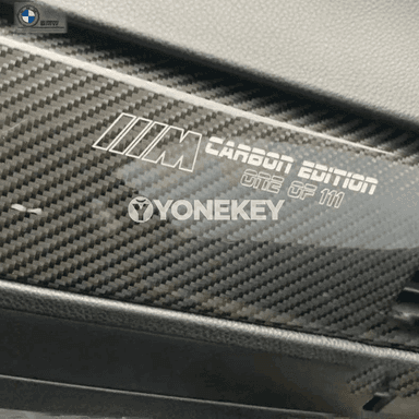 BMW M3 üçin 111 Limited Edition merkez panel stikeri
