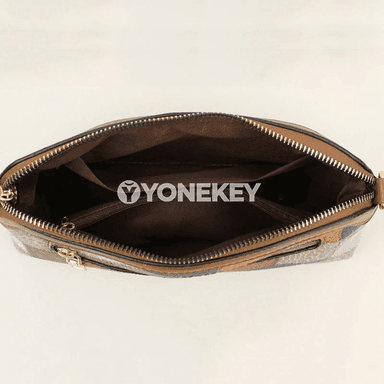 Zenanlar üçin kiçi PU deri crossbody sumka, shell görnüşli