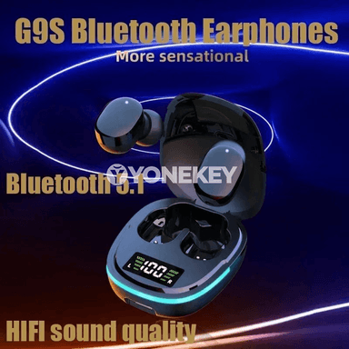 CHUBAN TWS simsiz Bluetooth 5.3 sport nauşnik, mikrofonly