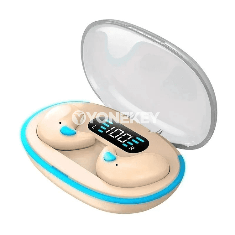 CHUBAN X55 simsiz Bluetooth 5.3 nauşnikler, gürültü azaltma bilen