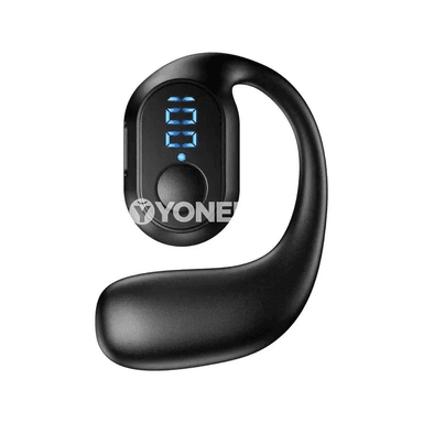 Bluetooth 5.4 simsiz nauşnik, LED displeýli, bir gulaklyk