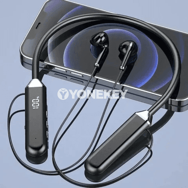 Suw geçirmeýän Bluetooth nauşnik, mikrofonly, boýunly stereо headset