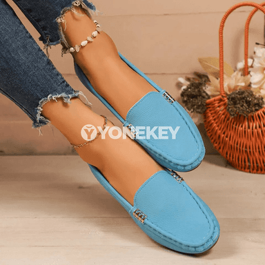 Zenanlar üçin ýeňil, ýumşak dabanly gündelik loafers köwüşleri