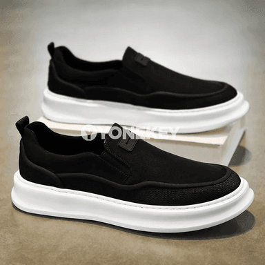 Erkekler üçin rahat süed loafers, ýaz tomus üçin slip-on aýakgap
