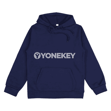 Erkekler üçin giň kesimli hoodili sweatshirtdäki köýnek, gündelik stil