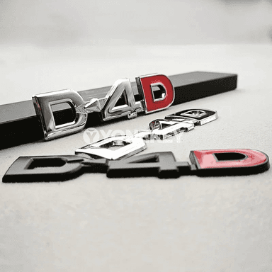 Toyota üçin 3D metal logo awtoulag stikeri