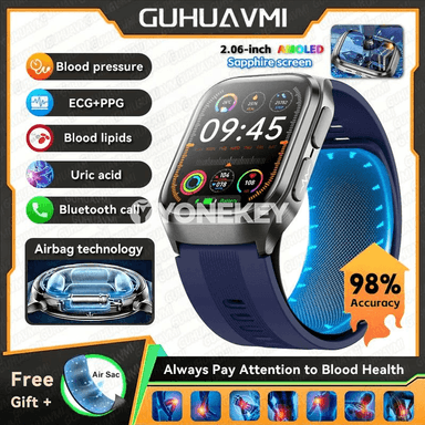 2026 akylly saglyk sagady: gan basyş, EKG, NFC, AMOLED