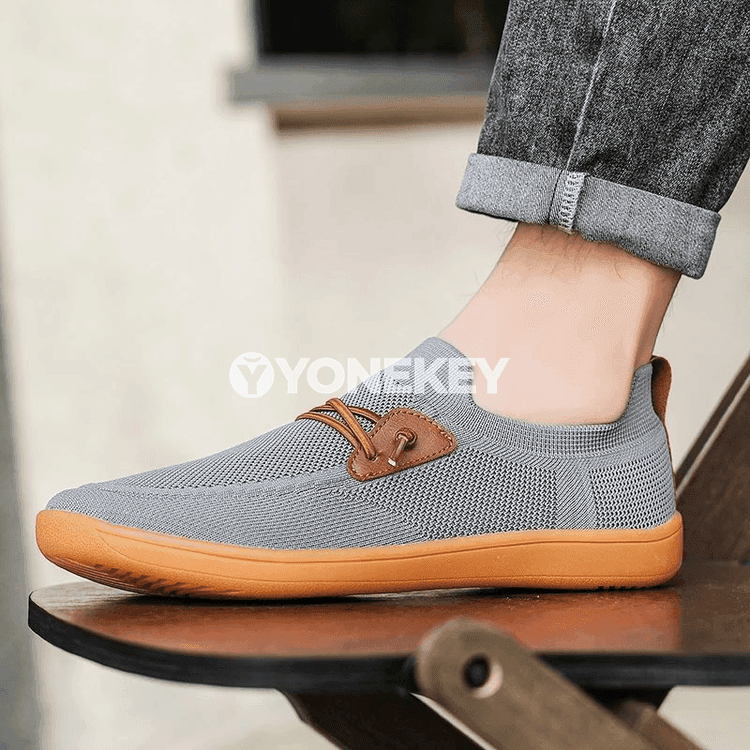 Erkekler üçin ýeňil, rahat mesh loafer köwüşler, 38-47 ölçeg