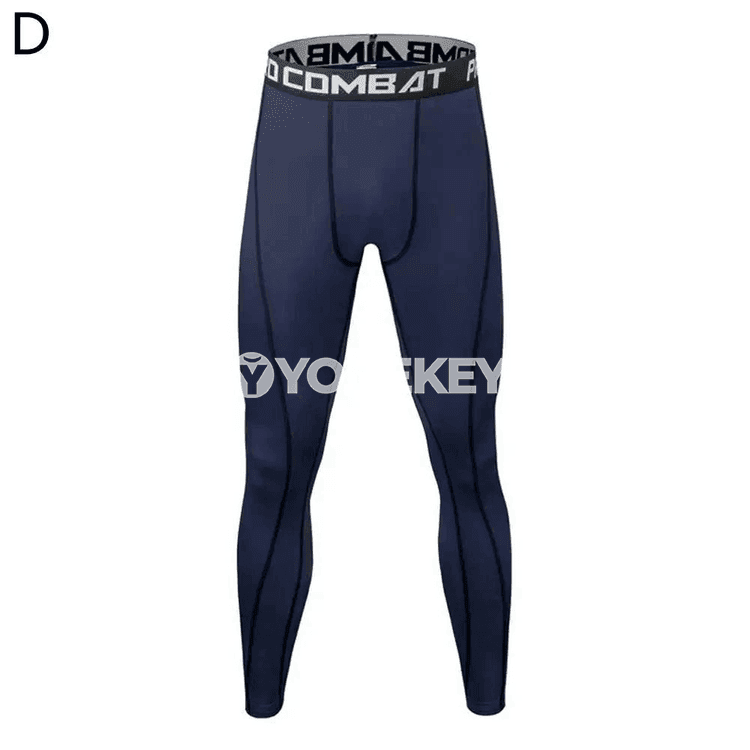 Erkekler üçin sport leggins, çalt gurýan inçe fitnes balagy