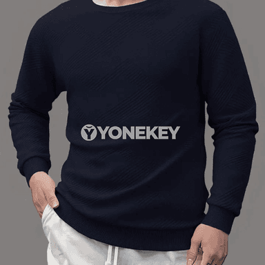 Erkekler üçin ýaz-güýz uzyn ýeňli ýeňil sweatshirt