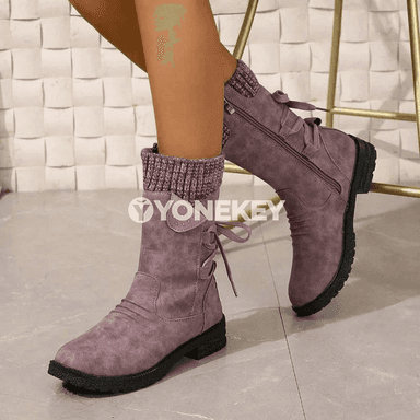 Aýal-gyzlar üçin moda gysga zipli topuk aýakgaplary