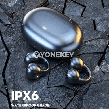 Bluetooth TWS simsiz gulaklyklar, mikrofonly, klipli görnüş