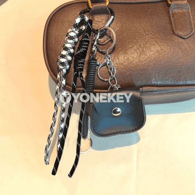 Zenanlar üçin moda mini sumka görnüşli açar breloki