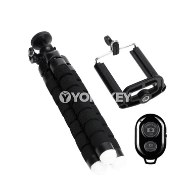 Telefon üçin uniwersal egilýän oktopus tripod saklaýjy