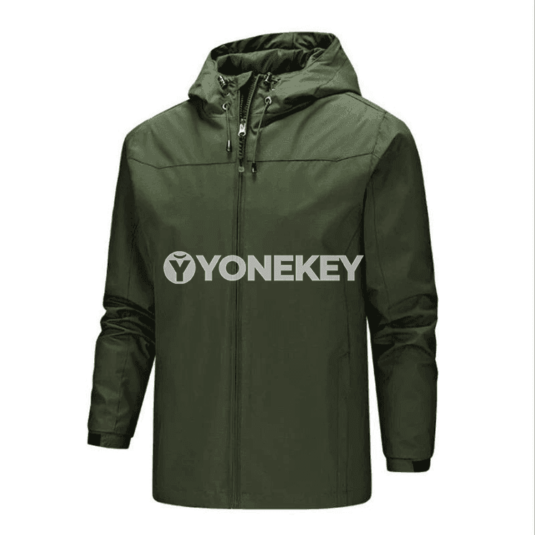 Erkekler üçin ýaz-güýz windproof fermuarly kurtka