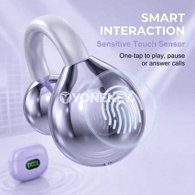 Origin simsiz Bluetooth gulakly nauşnikler, klipli, mikrofonly