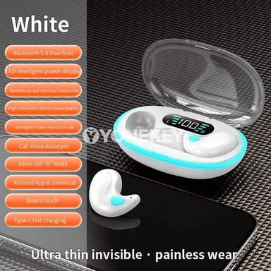 X55 TWS mini simsiz Bluetooth nauşnik, IPX5, ses azaldyşly