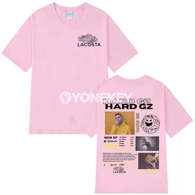 HARD GZ Tour 2025 erkek futbolkasy, cotton, giň kesimli