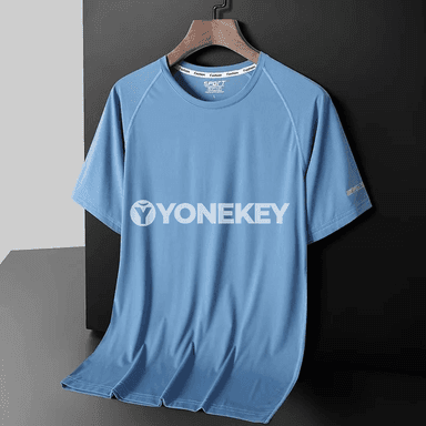 Erkekler üçin ýeňil, dem alýan gündelik futbolka, 6XL çenli