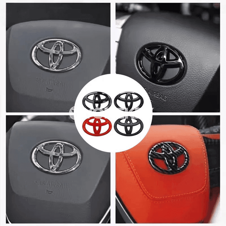 Toyota rul giňeltme stikeri, ABS emblemasy, 1 sany