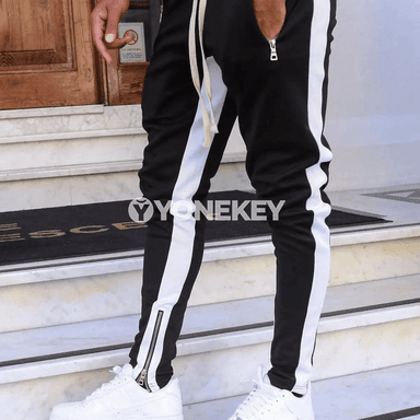Erkekler üçin ýeňil sport jogger balaklary, ýokary laýyklyk