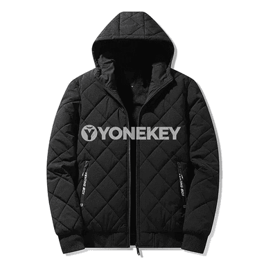 Erkekler üçin kapýuşonly güýz-gyş ýyly penjek, 5XL çenli