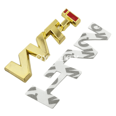 Toyota üçin VVTi chrome metal ganat stikeri