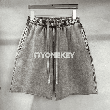Erkekler üçin retro vintage pagta şortik, tomuslyk gündelik rahat model