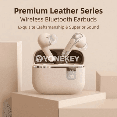 Bluetooth TWS HIFI gulaklyklar, mikrofonly, LED displeýli