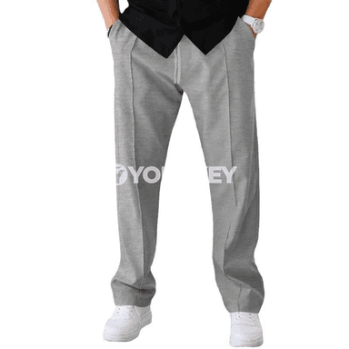 Erkekler üçin ýeňil jogger balaklar, giň sport görnüşli gündelik balak