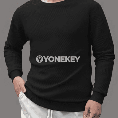 Erkekler üçin ýaz-güýz uzyn ýeňli ýeňil sweatshirt