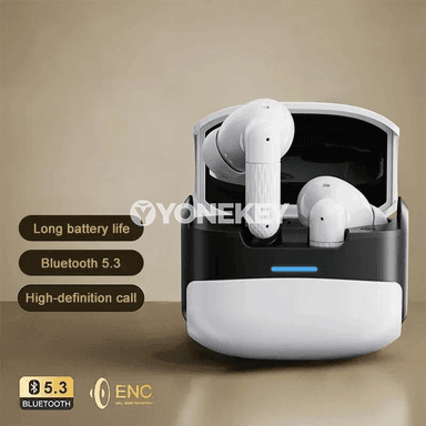 Ariettie TWS 5.3 simsiz Bluetooth gulaklyklar, mikrofonly