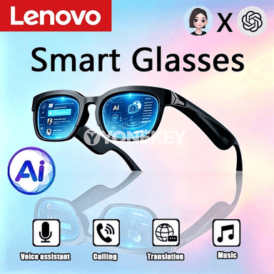 Lenovo AI akylly äýnekler, Bluetooth, terjime we ýazgy funksiýasy