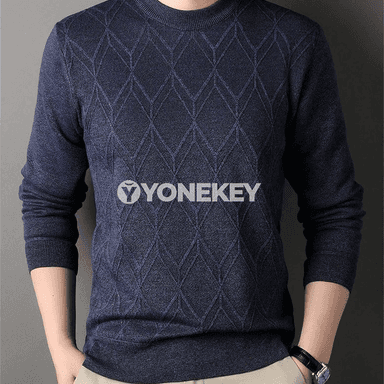 Erkekler üçin ýyly we rahat pullover, güýz-gyş switeri