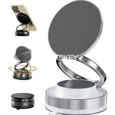 360° aýlanýan magnitli vakuum telefon saklaýjy